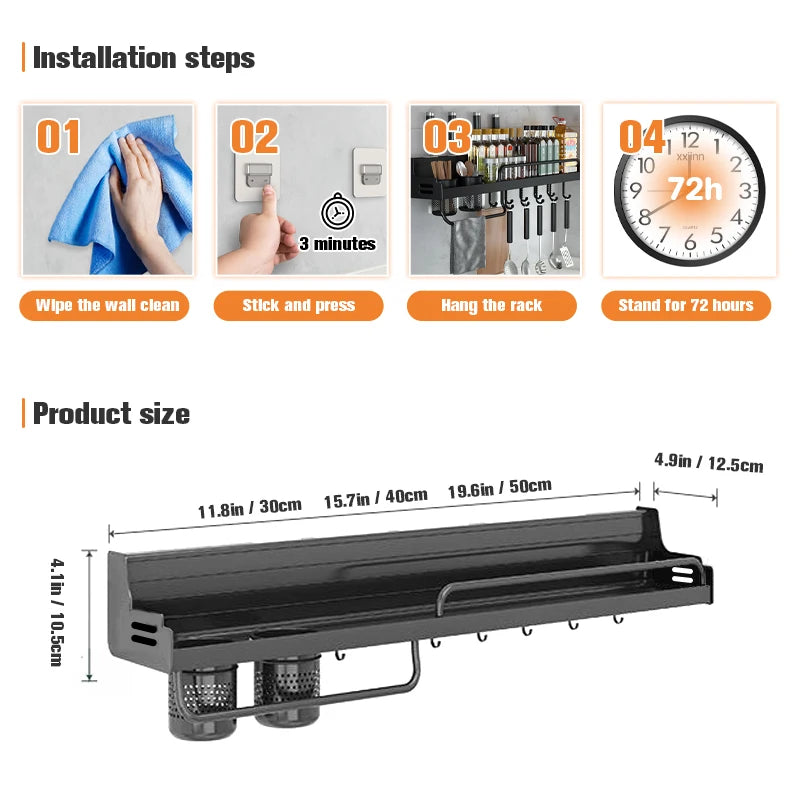 Tima's kitchen Storage Rack